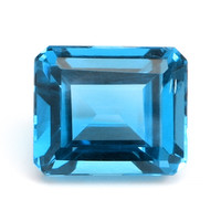 8.24 Ct. Swiss Blue Topaz from Ceylon (Sri Lanka) Video