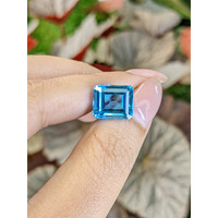 8.24 Ct. Swiss Blue Topaz from Ceylon (Sri Lanka) Life Style