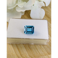 8.24 Ct. Swiss Blue Topaz from Ceylon (Sri Lanka) Life Style