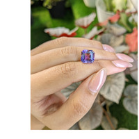 4.96 Ct. Purple Amethyst from Ceylon (Sri Lanka) Life Style