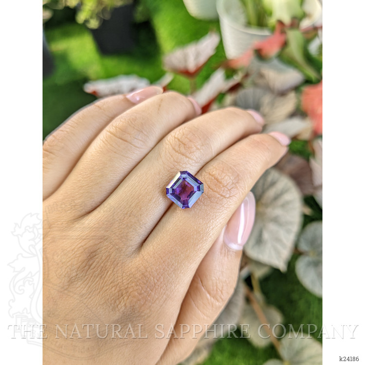 4.15 Ct. Purple Amethyst from Ceylon (Sri Lanka)
