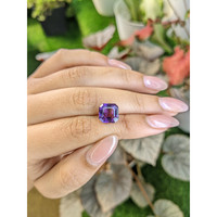 4.15 Ct. Purple Amethyst from Ceylon (Sri Lanka) Life Style