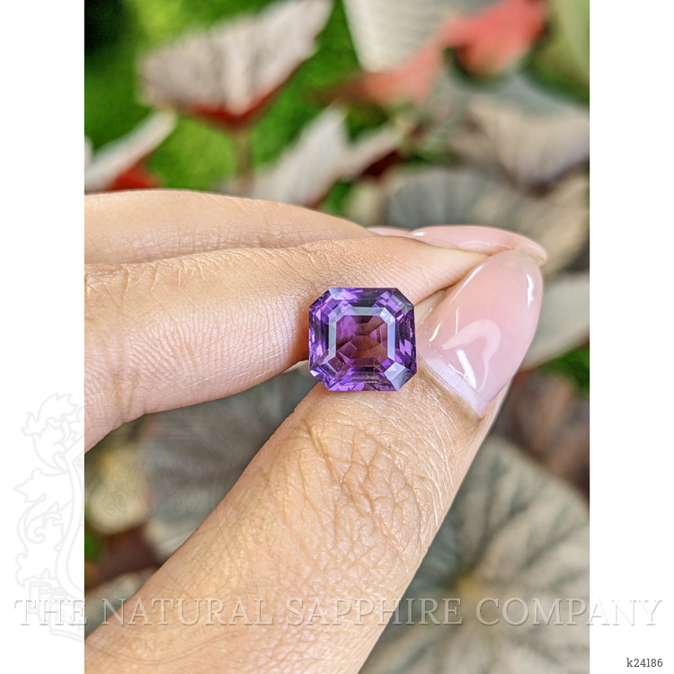 4.15 Ct. Purple Amethyst from Ceylon (Sri Lanka)