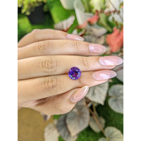 3.23 Ct. Purple Amethyst from Ceylon (Sri Lanka) Life Style