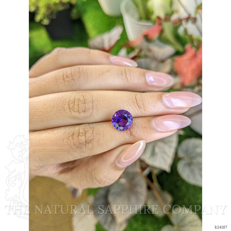 3.23 Ct. Purple Amethyst from Ceylon (Sri Lanka)