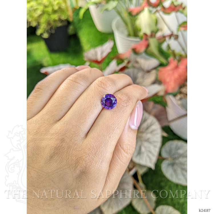 3.23 Ct. Purple Amethyst from Ceylon (Sri Lanka)