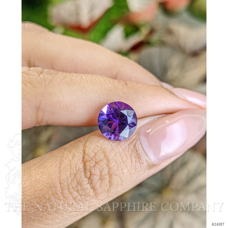 3.23 Ct. Purple Amethyst from Ceylon (Sri Lanka)