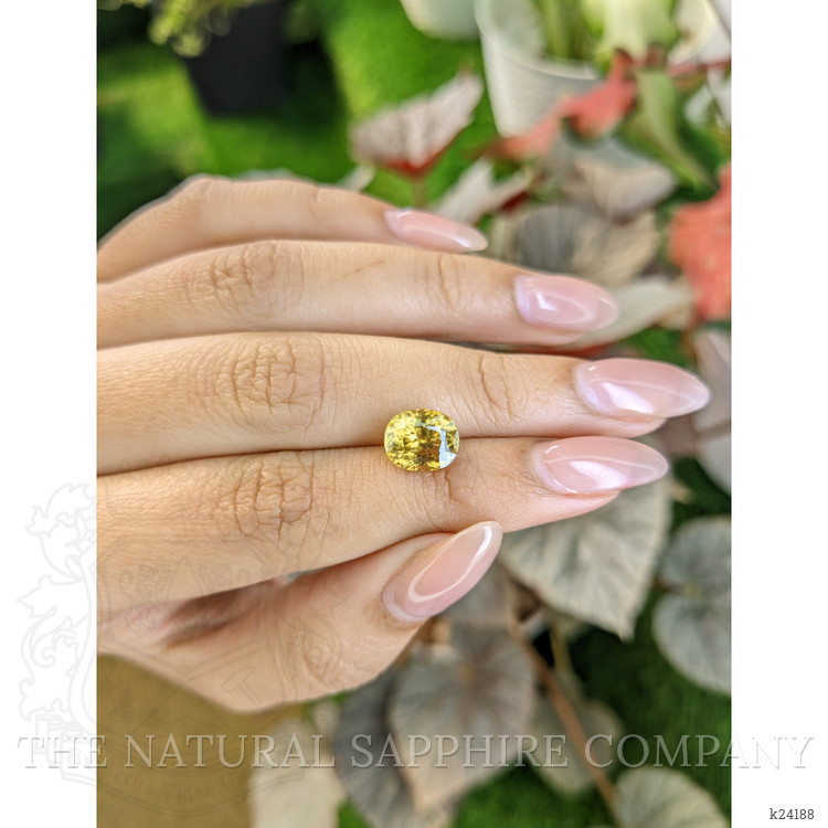 4.35 Ct. Brownish Yellow Zircon from Ceylon (Sri Lanka)