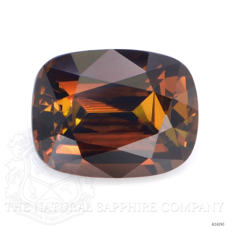 8.53 Ct. Brownish Orange Tourmaline from Ceylon (Sri Lanka)