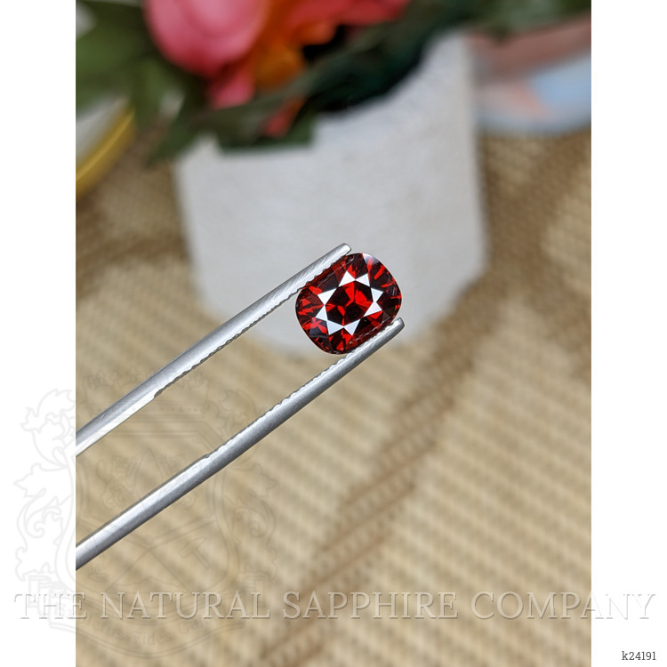 2.73 Ct. Red Garnet from Ceylon (Sri Lanka)