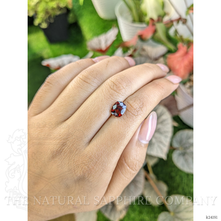 2.73 Ct. Red Garnet from Ceylon (Sri Lanka)