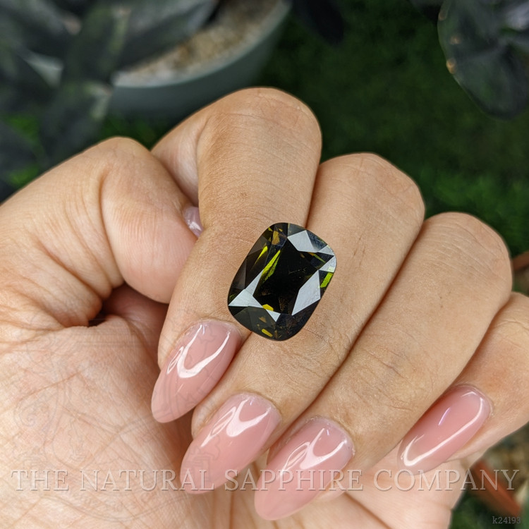 12.88 Ct. Brownish Green Tourmaline from Tanzania