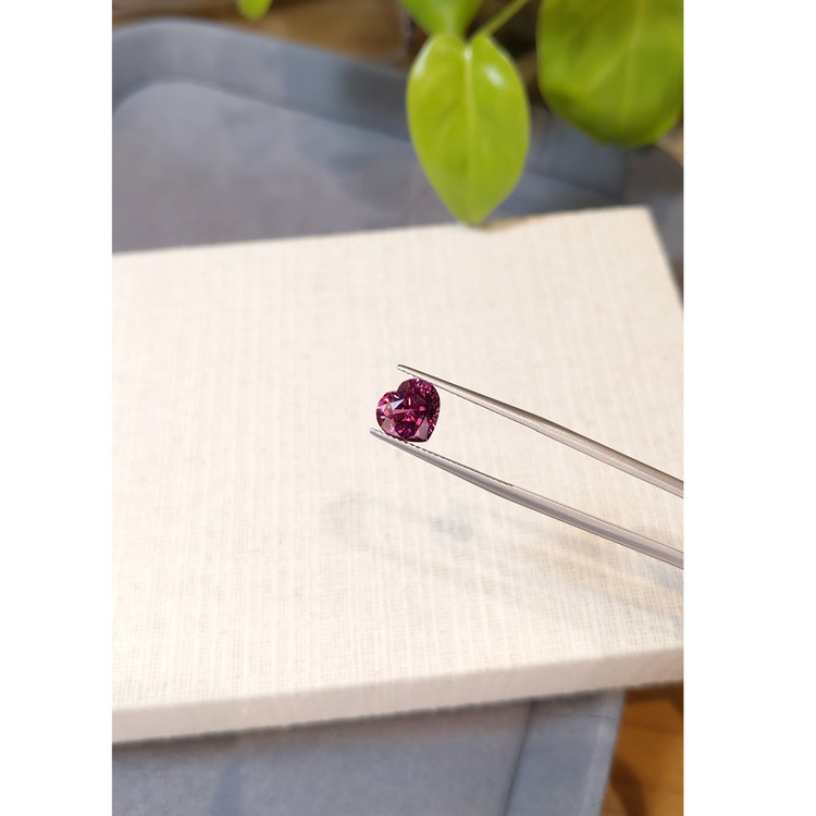 3.78 Ct. Purplish Pink Garnet from Madagascar