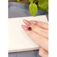 2.88 Ct. Pinkish Red Garnet from Madagascar Life Style