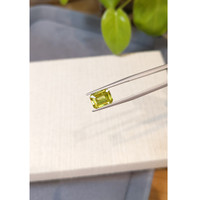 2.66 Ct. Yellowish Green Sphene (Titanite) from Madagascar Life Style
