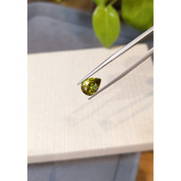 2.29 Ct. Yellowish Green Sphene (Titanite) from Madagascar Life Style