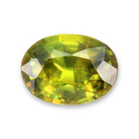 2.62 Ct. Yellowish Green Sphene (Titanite) from Madagascar Video