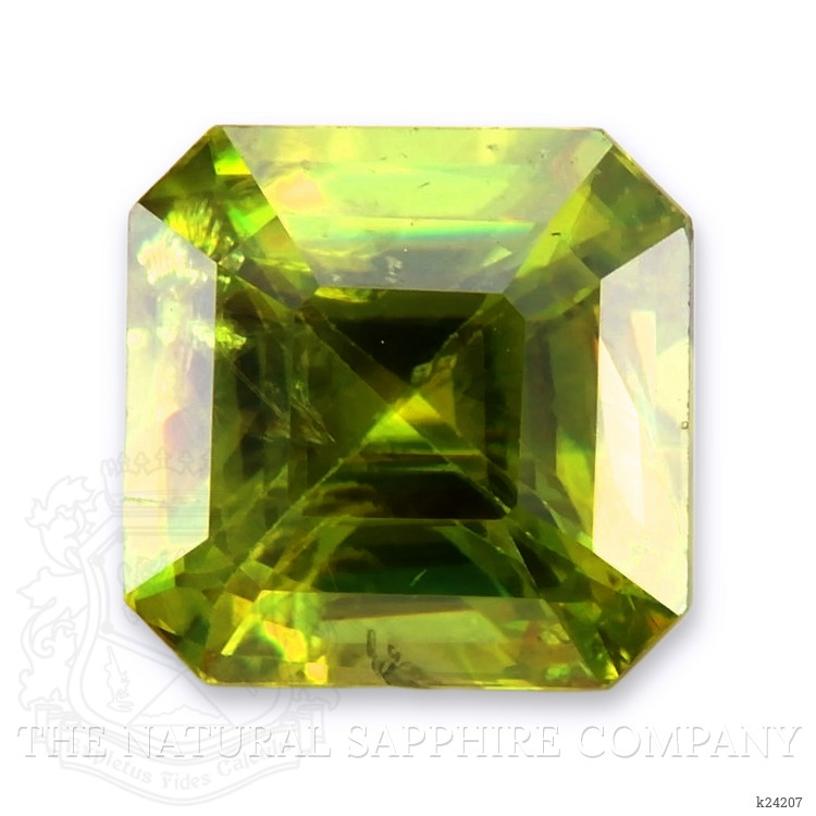 2.32 Ct. Yellowish Green Sphene (Titanite) from Madagascar