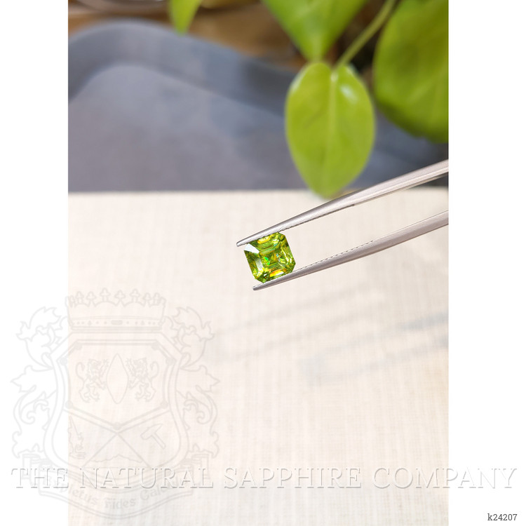 2.32 Ct. Yellowish Green Sphene (Titanite) from Madagascar
