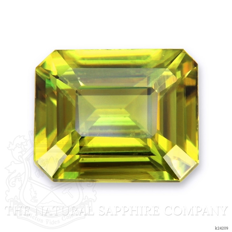 2.10 Ct. Yellowish Green Sphene (Titanite) from Madagascar