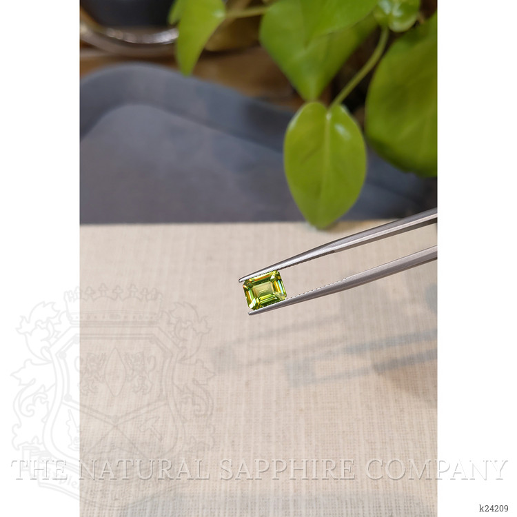 2.10 Ct. Yellowish Green Sphene (Titanite) from Madagascar