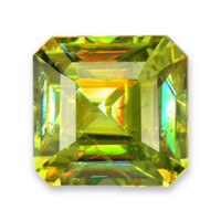 2.47 Ct. Yellowish Green Sphene (Titanite) from Madagascar Video