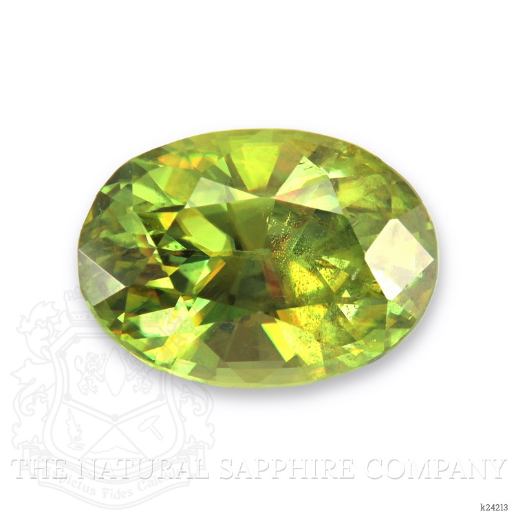 2.83 Ct. Yellowish Green Sphene (Titanite) from Madagascar
