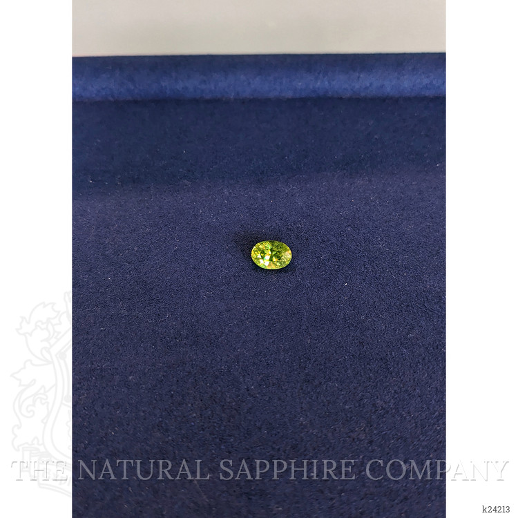 2.83 Ct. Yellowish Green Sphene (Titanite) from Madagascar