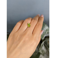 2.83 Ct. Yellowish Green Sphene (Titanite) from Madagascar Life Style