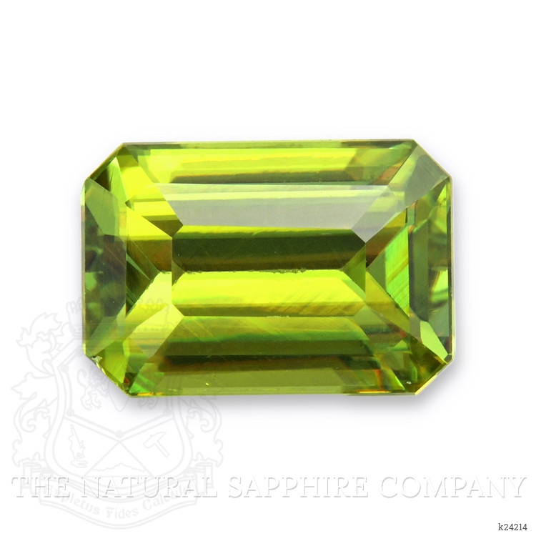 2.17 Ct. Yellowish Green Sphene (Titanite) from Madagascar