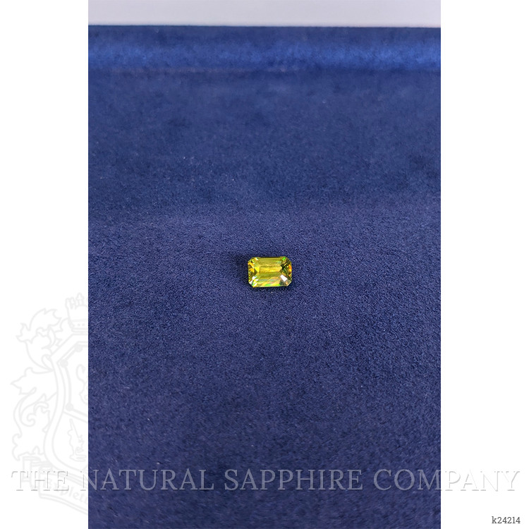 2.17 Ct. Yellowish Green Sphene (Titanite) from Madagascar