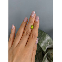 2.17 Ct. Yellowish Green Sphene (Titanite) from Madagascar Life Style