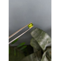 2.17 Ct. Yellowish Green Sphene (Titanite) from Madagascar Life Style