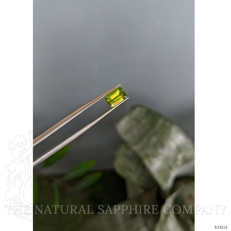 2.17 Ct. Yellowish Green Sphene (Titanite) from Madagascar
