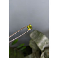 2.07 Ct. Yellowish Green Sphene (Titanite) from Madagascar Life Style