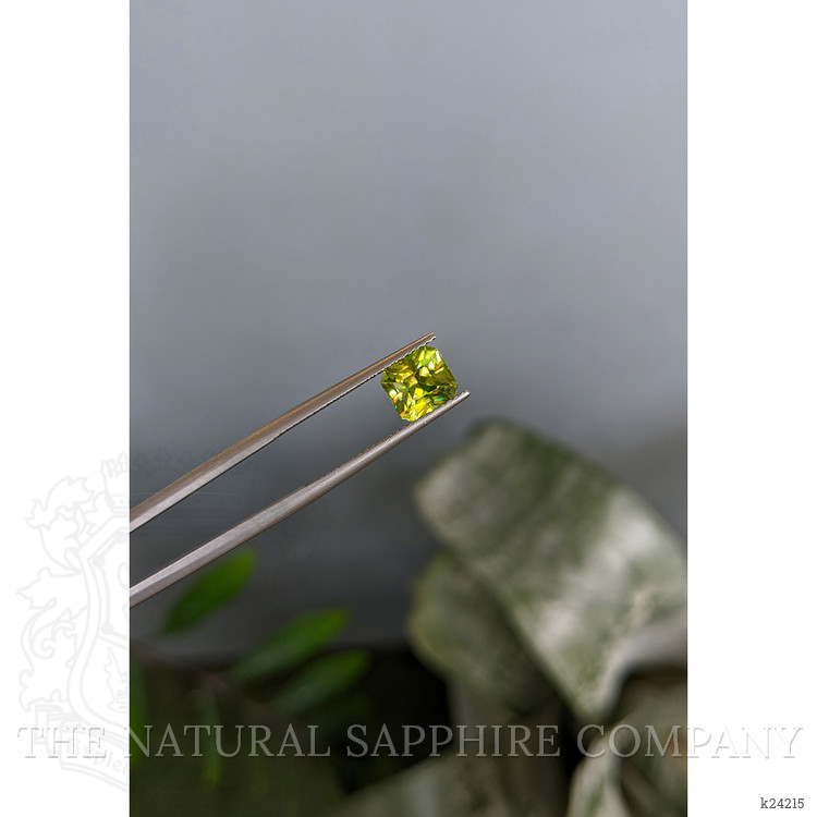 2.07 Ct. Yellowish Green Sphene (Titanite) from Madagascar