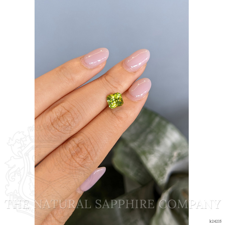 2.07 Ct. Yellowish Green Sphene (Titanite) from Madagascar