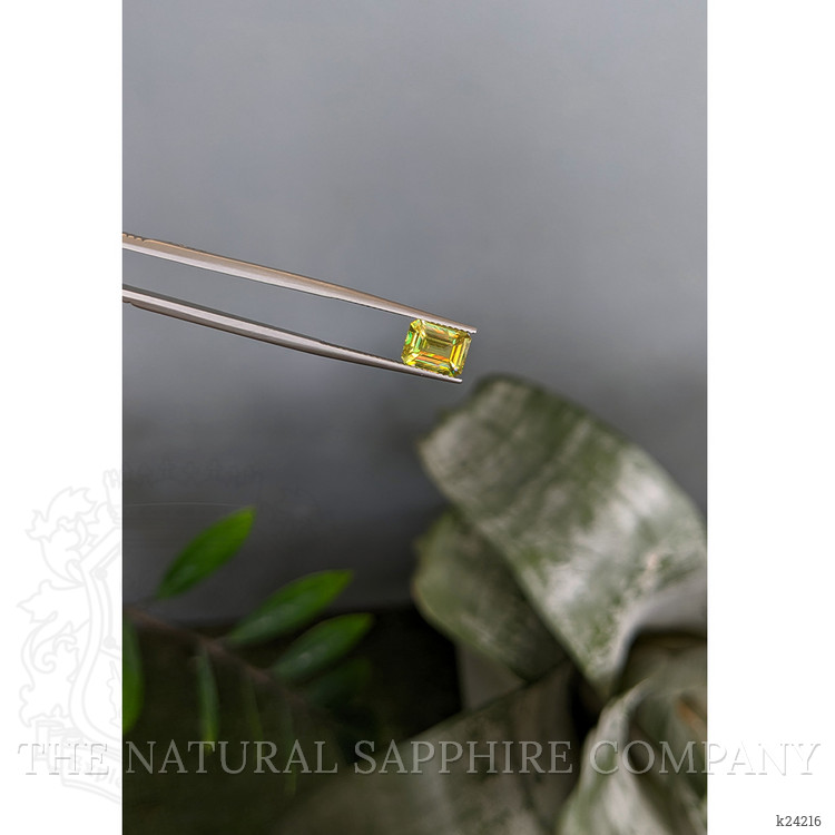2.41 Ct. Yellowish Green Sphene (Titanite) from Madagascar