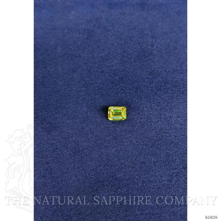 2.41 Ct. Yellowish Green Sphene (Titanite) from Madagascar