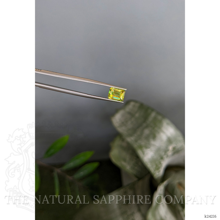 2.41 Ct. Yellowish Green Sphene (Titanite) from Madagascar