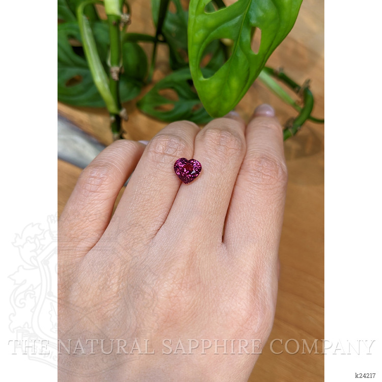 3.12 Ct. Pinkish Purple Garnet from Tanzania