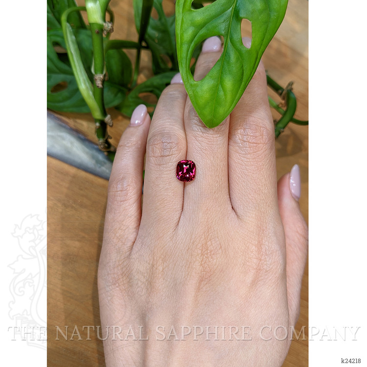 2.46 Ct. Purplish Pink Garnet from Tanzania