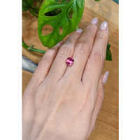 2.64 Ct. Pinkish Purple Garnet from Tanzania Life Style