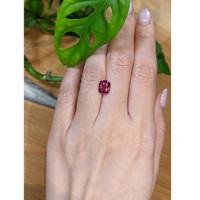 2.90 Ct. Pinkish Purple Garnet from Tanzania Life Style