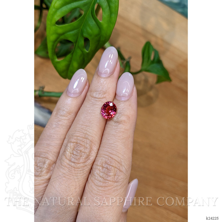 2.66 Ct. Pinkish Purple Garnet from Tanzania