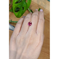 2.66 Ct. Pinkish Purple Garnet from Tanzania Life Style