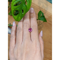 2.62 Ct. Pinkish Purple Garnet from Tanzania Life Style