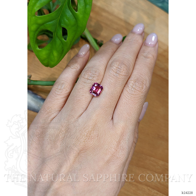 2.83 Ct. Pinkish Purple Garnet from Tanzania