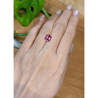 2.83 Ct. Pinkish Purple Garnet from Tanzania Life Style