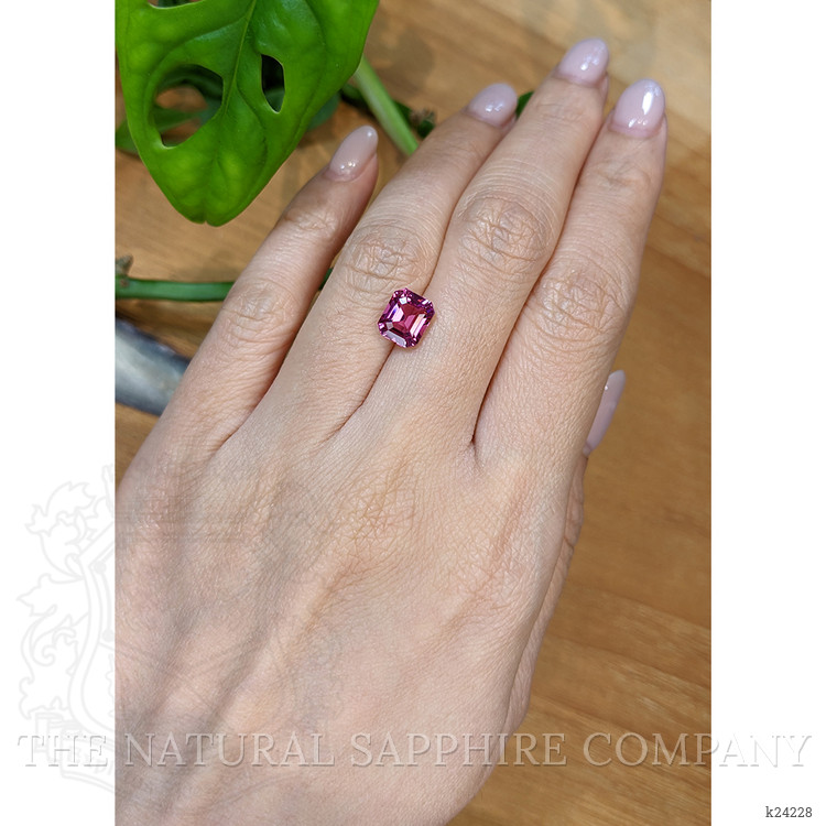 2.83 Ct. Pinkish Purple Garnet from Tanzania